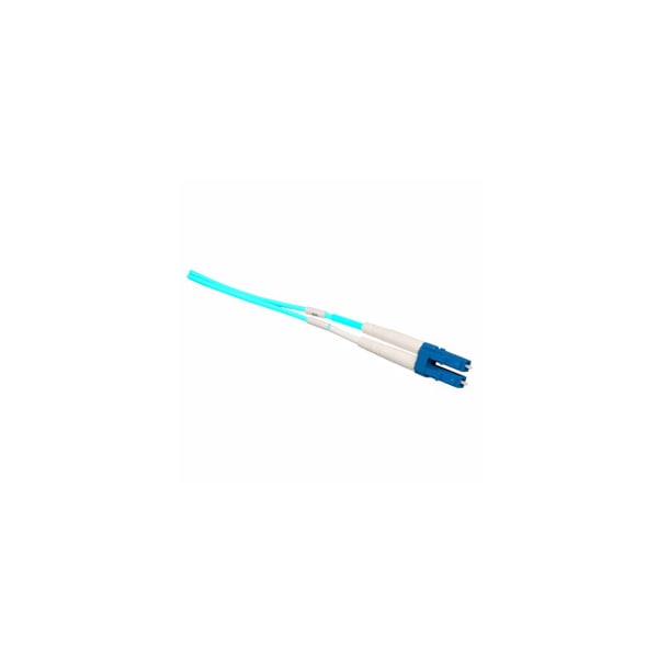 Allen Tel Fiber Optic Cable, Multimode OM3 Duplex LC to ST, 10 M GBLCT